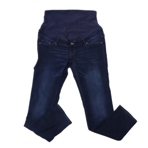Spodnie jeansowe H&M mama roz. 46 ciemny jeans