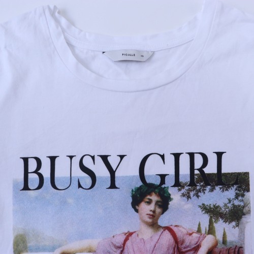 T-shirt Pigalle roz. XS Busy Girl.JPG