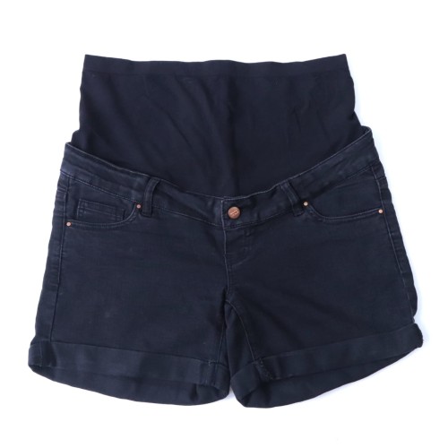 Krótkie spodenki Mamalicious roz. 29 czarne  jeansowe.JPG