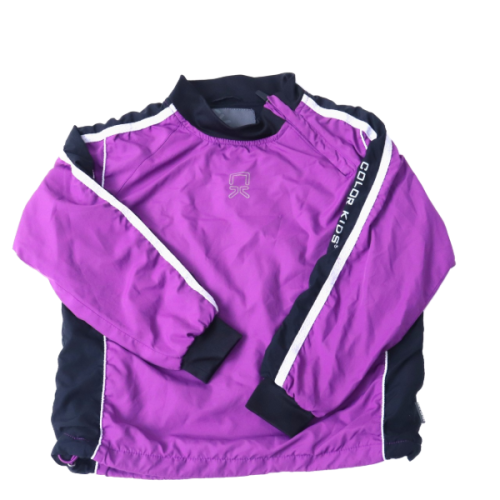 Cienka kurtka - bluza na siateczce Color Kids 116-122 cm fioletowa.png