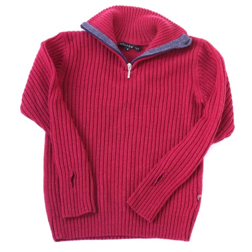 Sweter Jotunheim roz. 8 (ok. 134 cm) malinowy.JPG