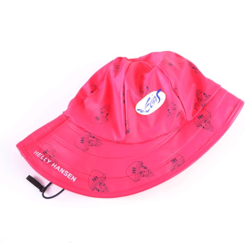 Kapelusz na deszcz Helly Hansen roz. 53-54 różowe stateczki.JPG