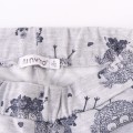 Spodnie dresowe Minymo 116 cm szare sówki1.JPG