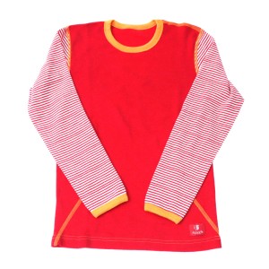 Bluzka Janus 10 lat (ok. 140 cm) czerwona 