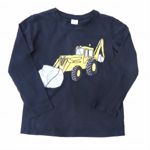 Bluzka Lindex 116 cm koparka