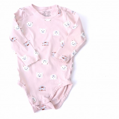 Body Lindex 86 cm różowe kotki.JPG