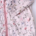 Wiosenny Płaszczyk Kappahl 80 cm różowy w kwiatuszki2.JPG