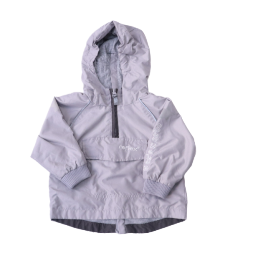 Kurtka wiosenna Reflex 68 cm szara (rozpinana na plecach).png