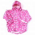 Kurtka gumowa Friends 116 cm różowe chmurki.JPG