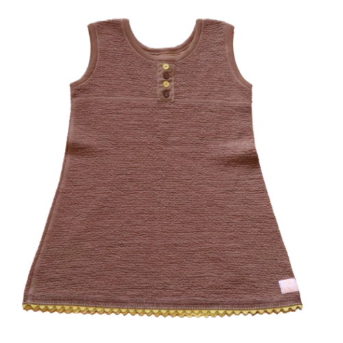 Sukienka Janus 110 cm brązowa.png