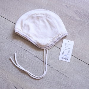 Bonetka No Noa 6-9 msc kremowa