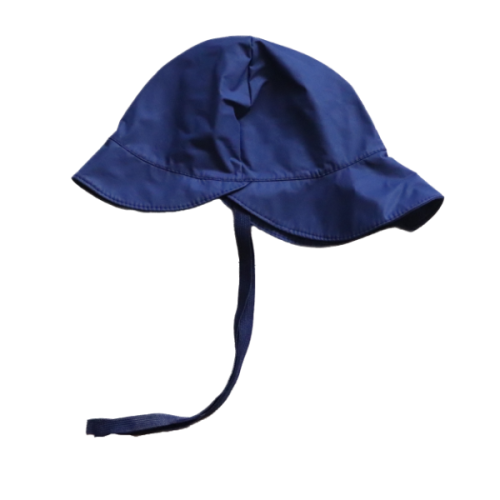 Kapelusz na deszcz H&M 3-6 lata granatowy.png
