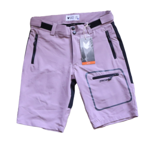 Spodenki turystyczne NorthPeak 152 cm Liliowo czarne.png