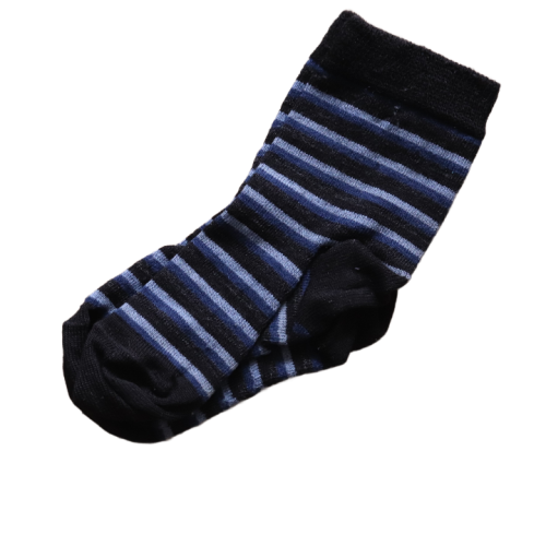Skarpetki cienkie dł 12 cm granatowe paski.png