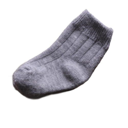 Skarpetki średniej grubości  dł 10 cm szare.png