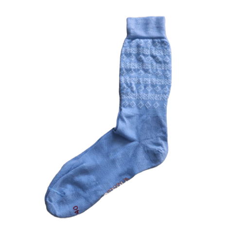 Skarpetki Devold roz. 38-40 cienkie niebieskie.png