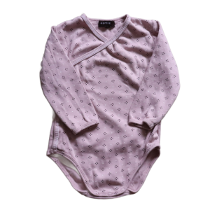 Body kopertowe Norlie 9-12 msc (ok. 74 cm) różowe