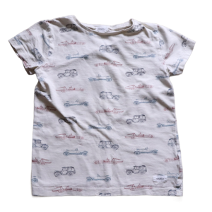Bluzka Newbie 122-128 cm auta