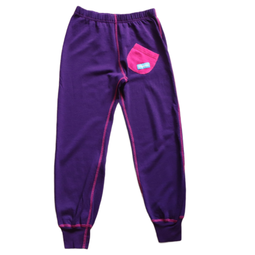 Spodnie dresowe na pętelce Friends 134 cm fioletowe.png