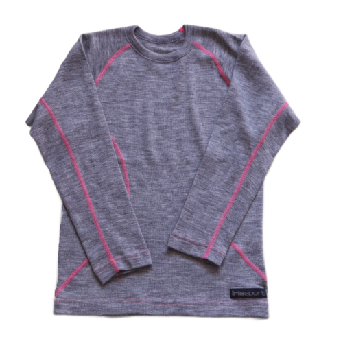 Bluzka Iris sport 8 lat (ok. 134-140 cm) szara.png