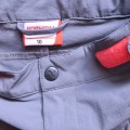 Spodenki trekkingowe Norheim 10 lat (ok. 146 cm) szaro różowe1.JPG