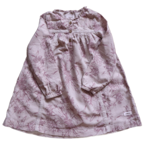 Sukienka Newbie 98 cm beżowe kwiaty