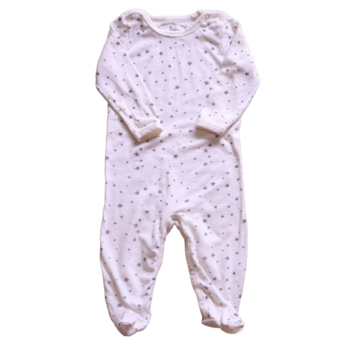 Pajac Cubus 74-80 cm kremowy w gwiazdki.png