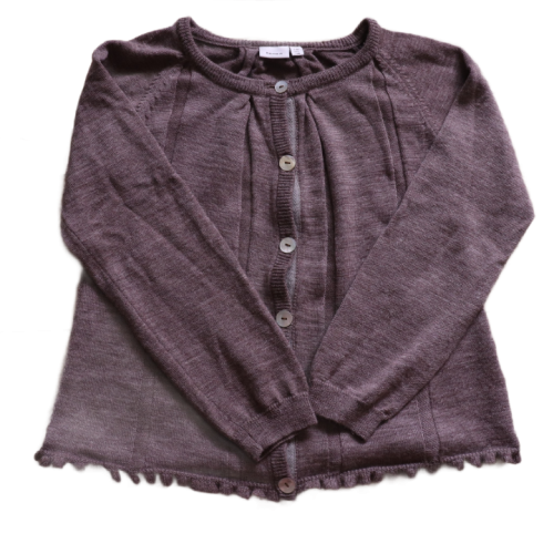 Sweter Name it 122-128 cm brązowy.png