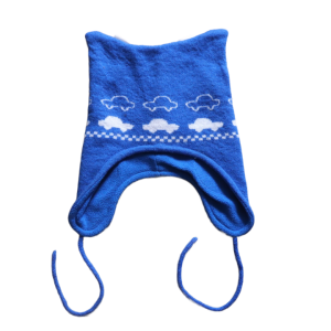 Czapka Name it 74-80 cm niebieskie autka