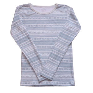 Bluzka Hust&Claire 152 cm zielone wzorki