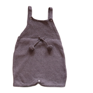 Rampers sweterkowy PAZ 12 msc (ok. 80-86 cm) beżowy