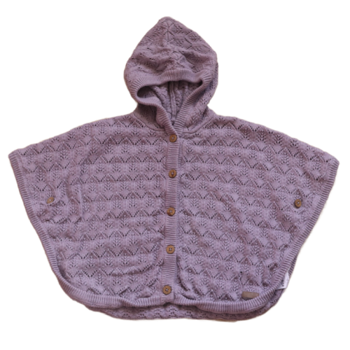 Poncho Newbie 98-104 cm fioletowe.png