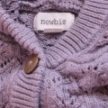 Poncho Newbie 98-104 cm fioletowe2.JPG