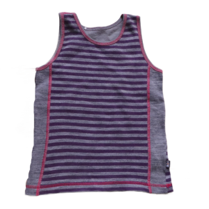 Podkoszulka 808 110-116 cm fioletowe paski