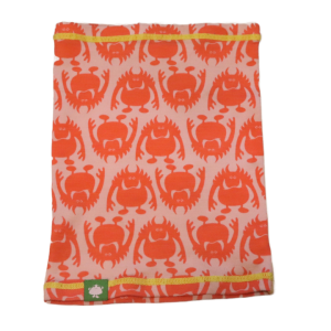 Komin Vossatassar one size pomarańczowe potworki