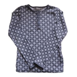 Bluzka Name it 134-140 cm szare wzorki