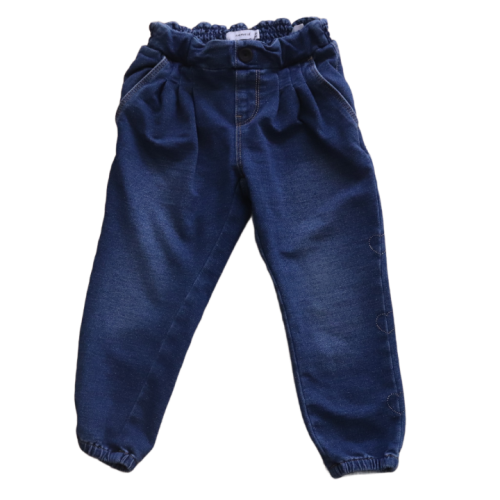Spodnie dresowe ala jeans Name it 98 cm.png