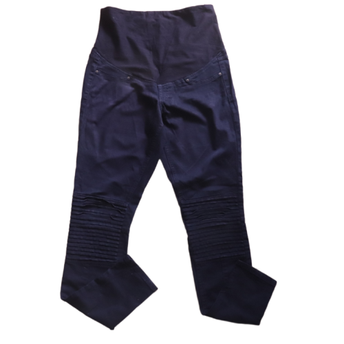 Spodnie ciążowe H&M roz. 38 (M) granatowe.png
