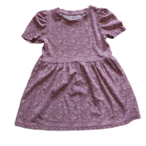 Sukienka Name it 92 cm różowa w kwiatuszki