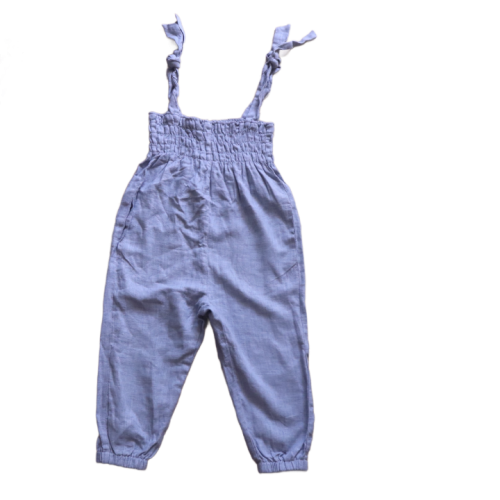 Spodnie ogrodniczki MeMini 110 cm niebieskie.png