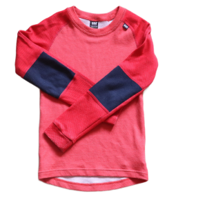 Bluzka termiczna Helly Hansen 116 cm pomarańczowa