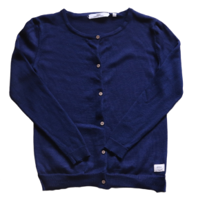 Sweter Ebbe Scandinavian simplicity 128 cm granatowe