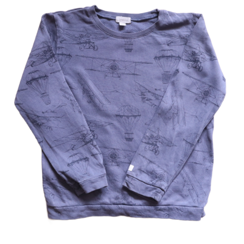 Cienka bluza Newbie 122-128 cm samoloty.png