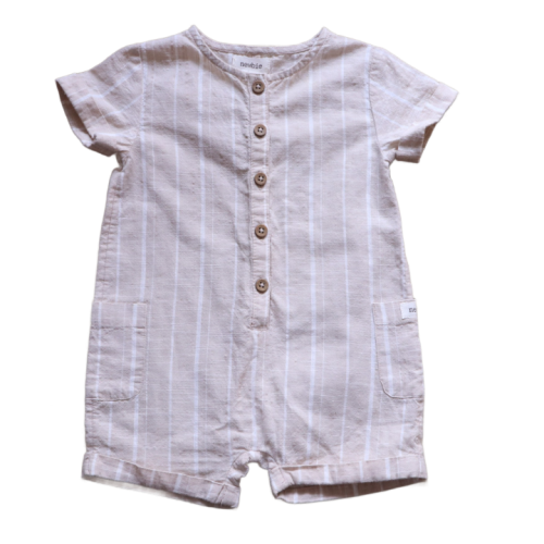 Letni rampers Newbie 62 cm beżowy.png