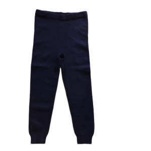 Spodnie sweterkowe Twins 5 (ok. 110-116 cm) granatowe