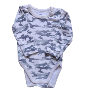 Body Cubus 62-68 cm kremowe moro