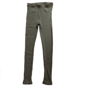 Legginsy prążkowane Hust&Claire 116 cm (realnie dłuższe) zielone