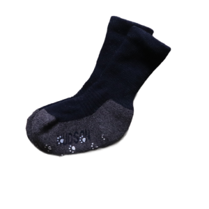 Skarpetki Hudson roz. 25-27 granatowo szare z antypoślizgami