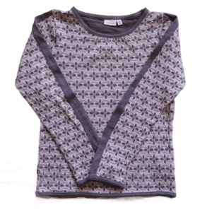 Bluzka Name it 134-140 cm różowo brązowa