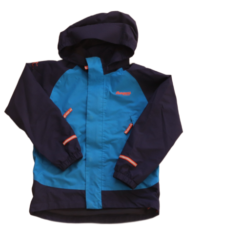 Kurtka przejściowa Bergans 128 cm niebieska.png